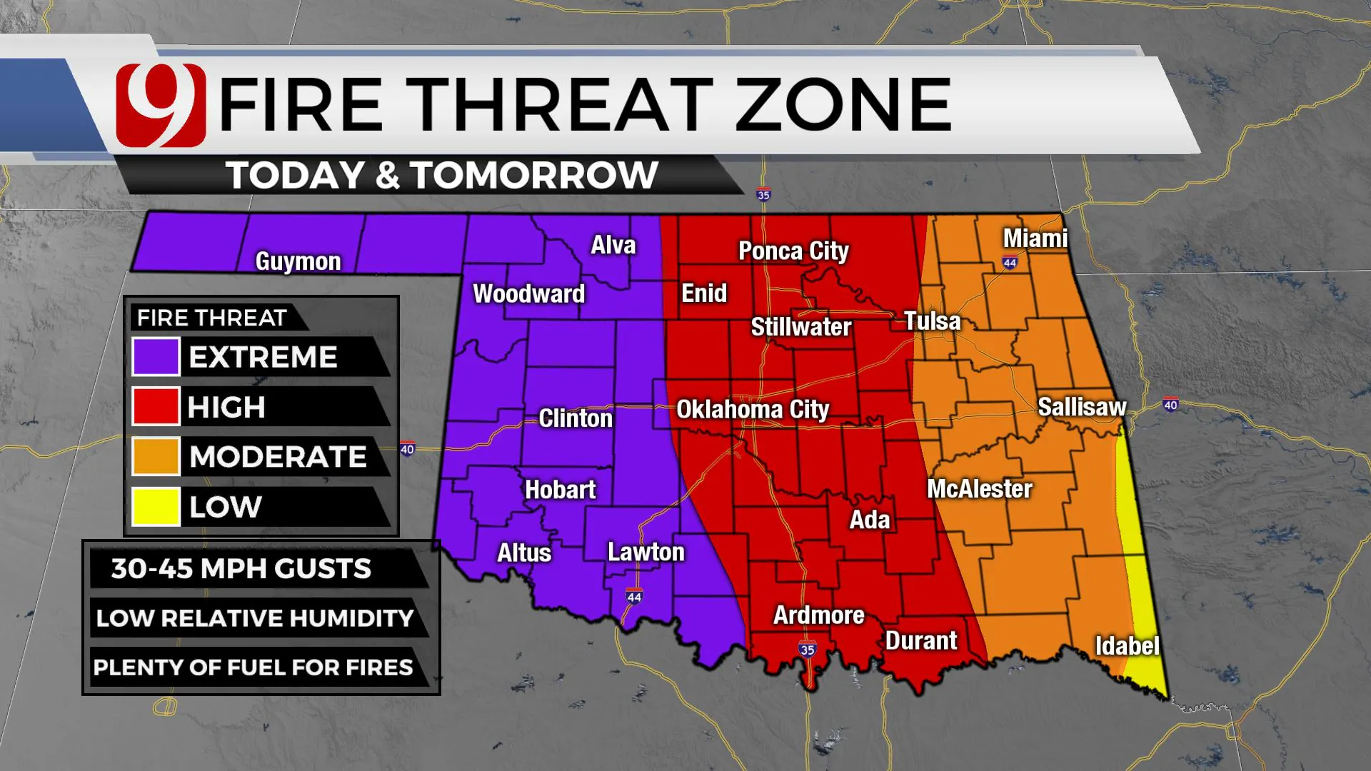 FIRE THREAT ZONE