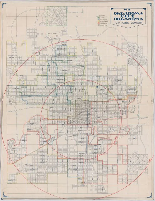 OKC Map 1930s