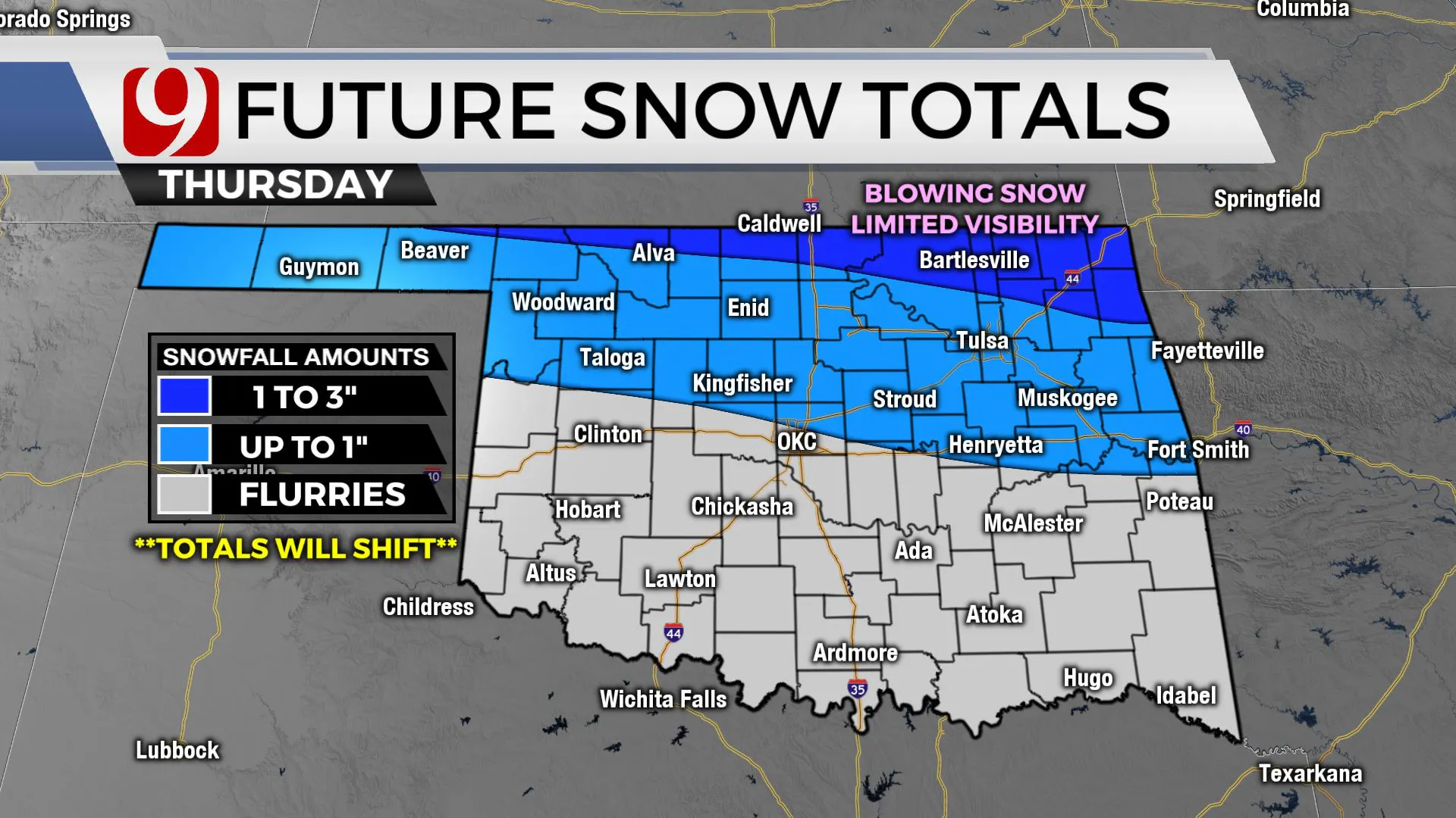 Future Snow Totals 