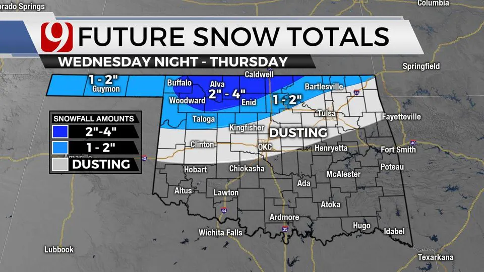 FUTURE SNOW TOTALS