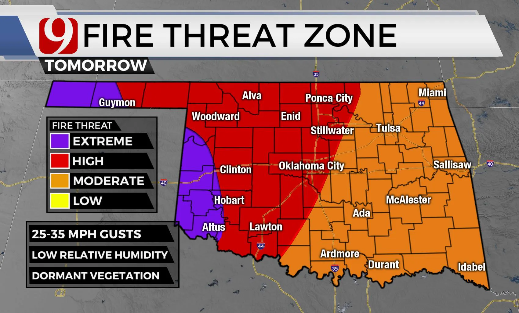 FIRE THREAT ZONE
