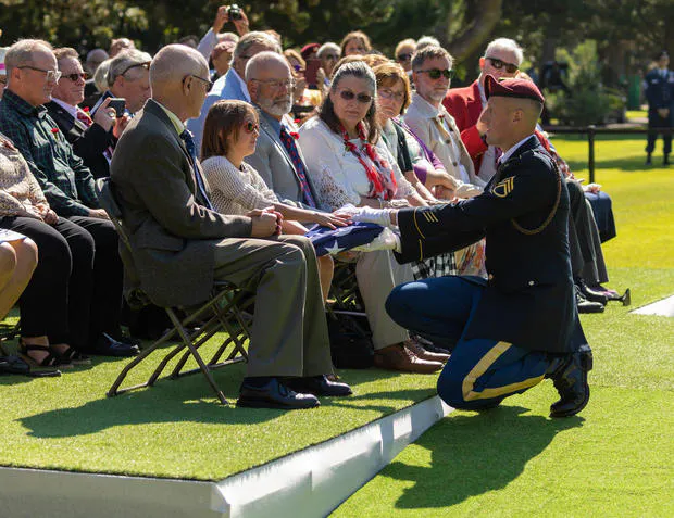 US Air Force Lieutenant Killed On D-day Laid To Rest In Norman