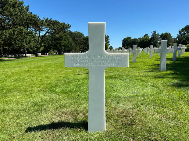 US Air Force Lieutenant Killed On D-day Laid To Rest In Norman