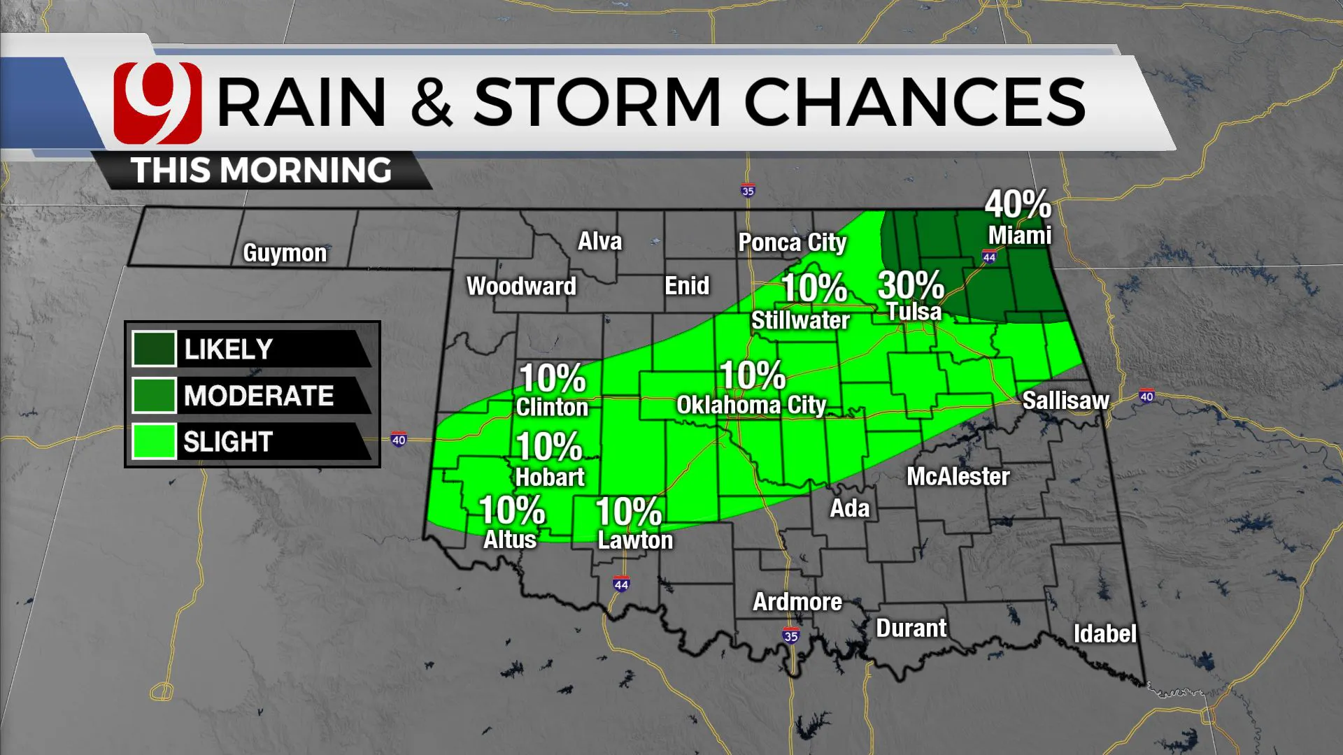 RAIN & STORM CHANCES -- 7/8/22