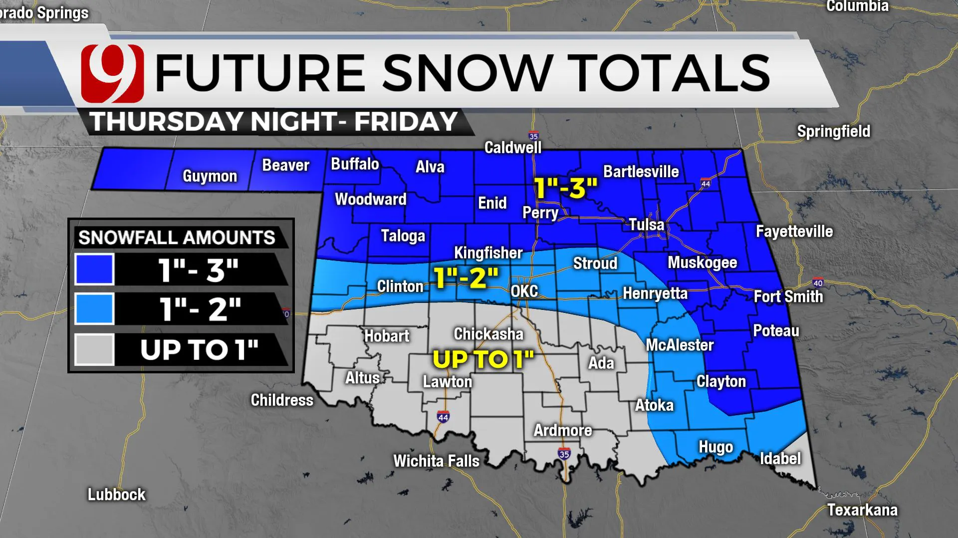 FUTURE SNOW TOTALS