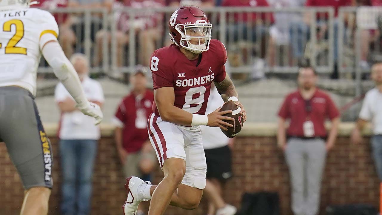 WATCH: Sooners QB Dillon Gabriel Runs 61 Yards For Oklahoma TD