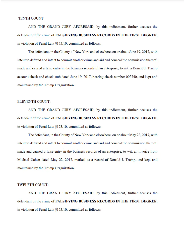 Trump Indictment Page 5