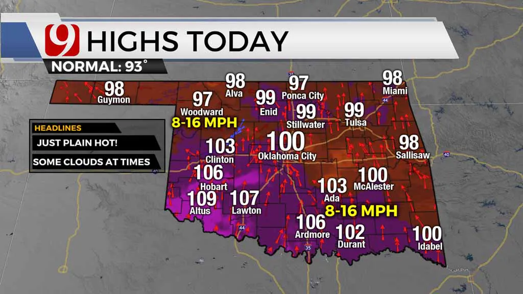 Severe Storms Redevelop In Central Oklahoma Damaging Winds Heavy Rain Are Main Threats 5279