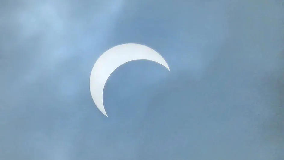 Annular solar eclipse - Tulsa - Oct. 14, 2023