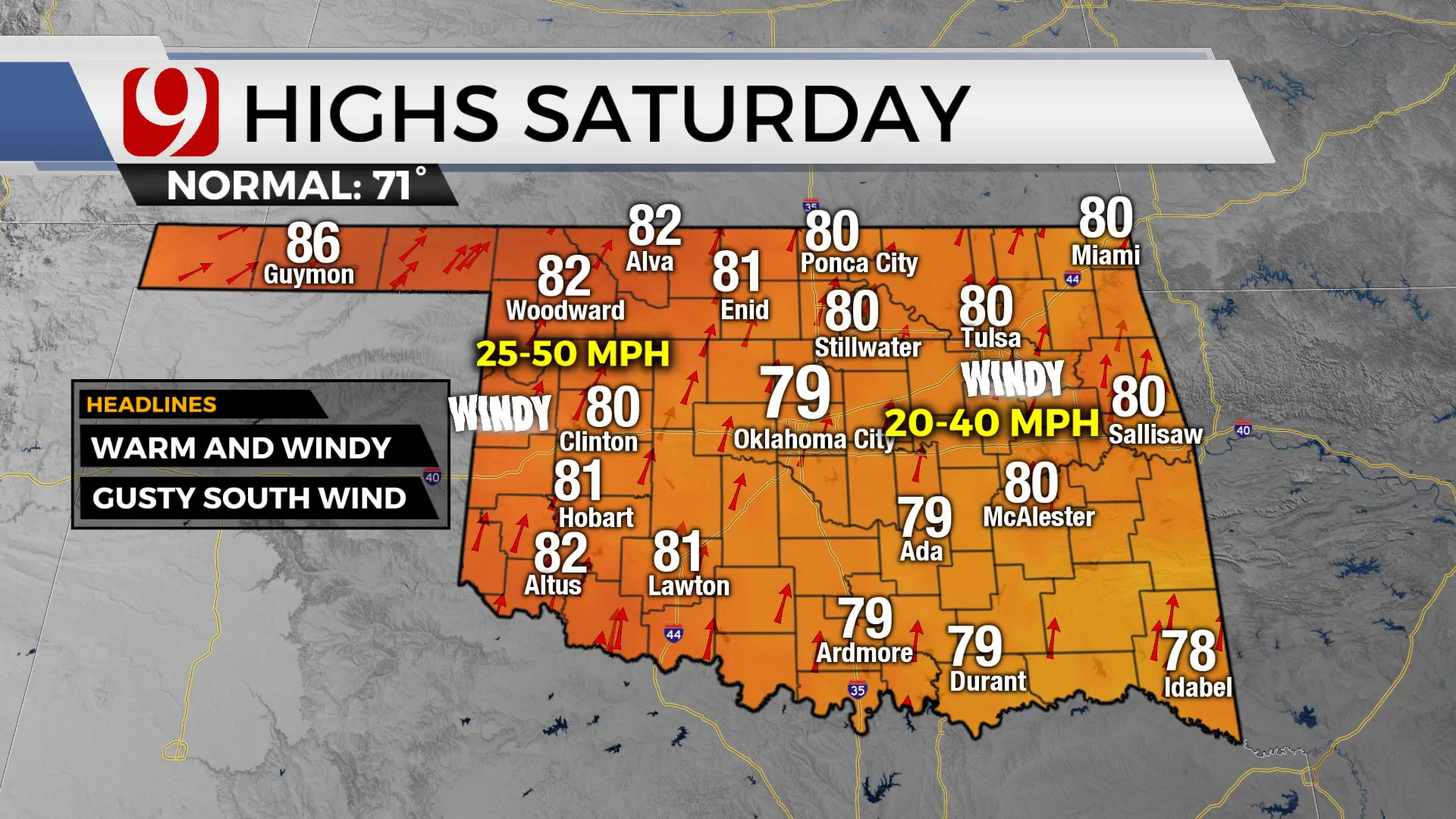 Warm Weekend Ahead Of Possible Severe Weather