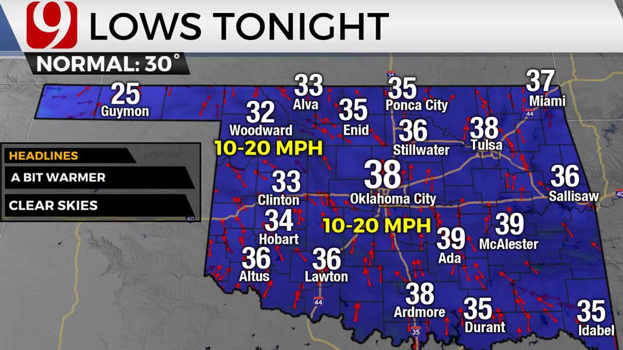 Temps Warming Up Through Valentine's Day