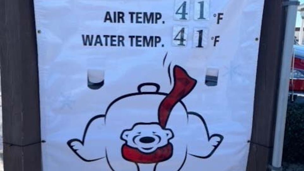 Alex Cameron Polar Bear Plunge Benefiting Special Olympics Part Of