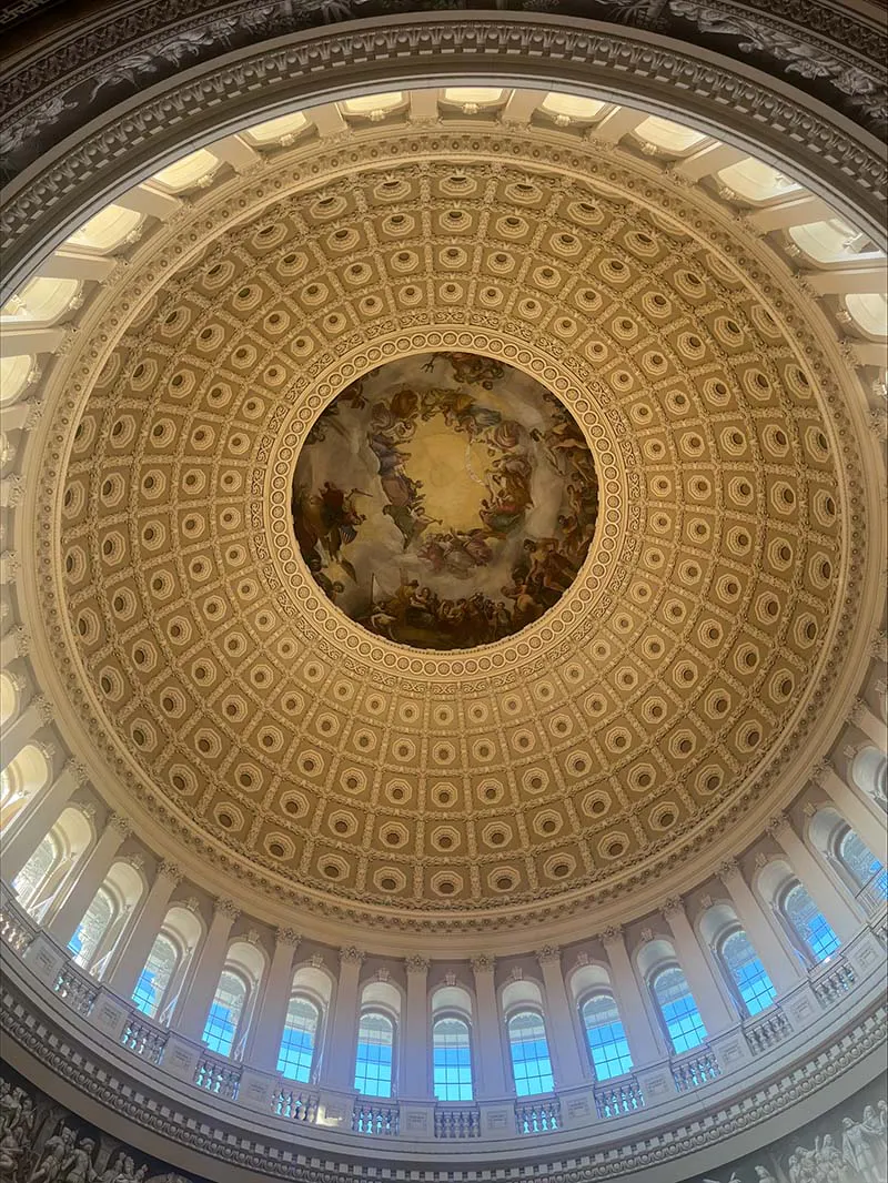 Steve inside the Capitol