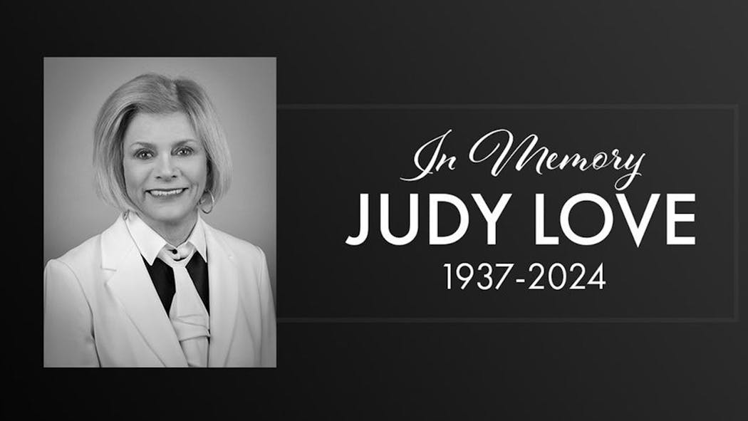 Judy Love dies at 87.