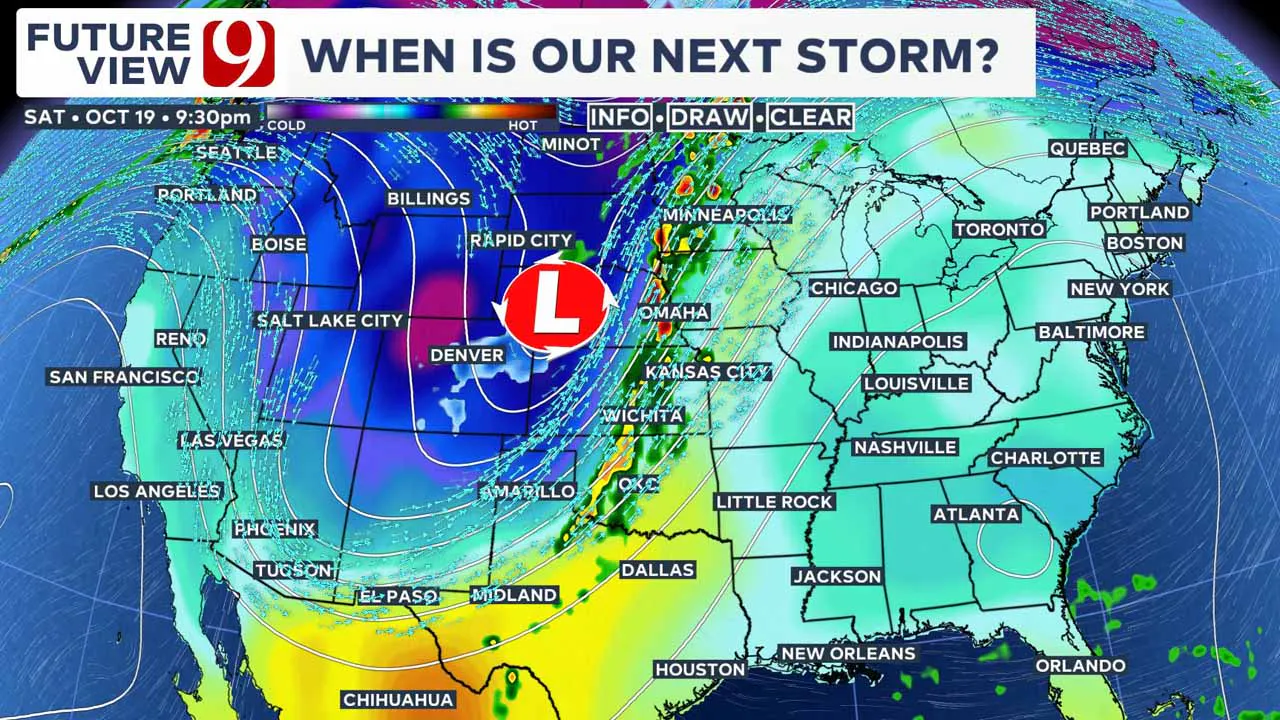 Approaching cold front.