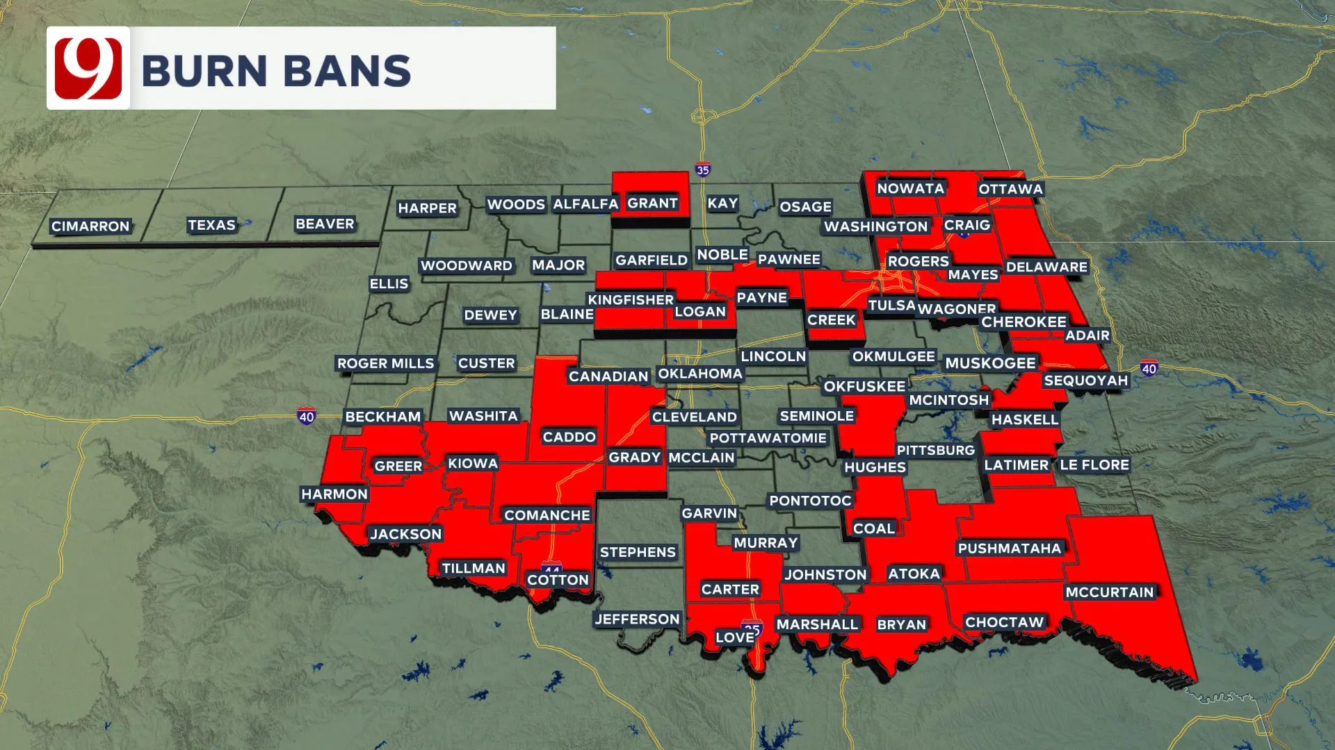 burn bans 