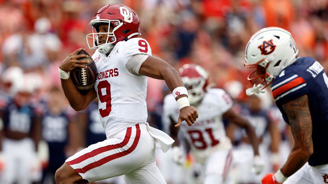 Michael Hawkins Jr. vs. Auburn - Sept. 28, 2024