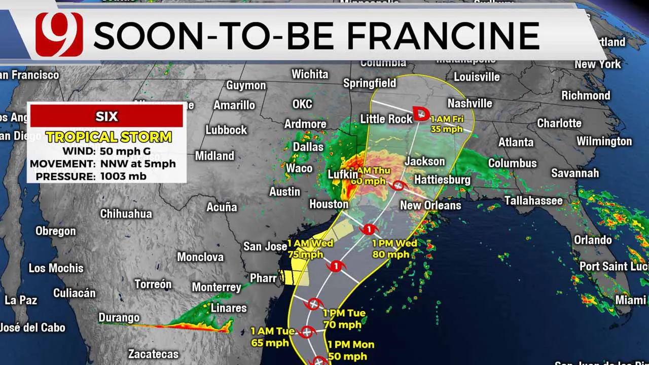 Tropical Storm Francine