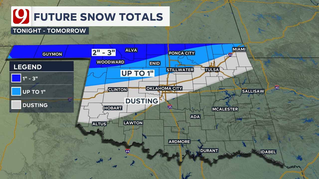 Possible snow.