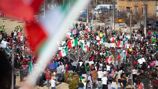 Scissortail Park immigration rights rally