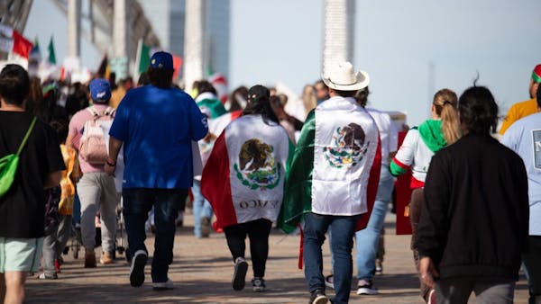 Scissortail Park immigration rights rally